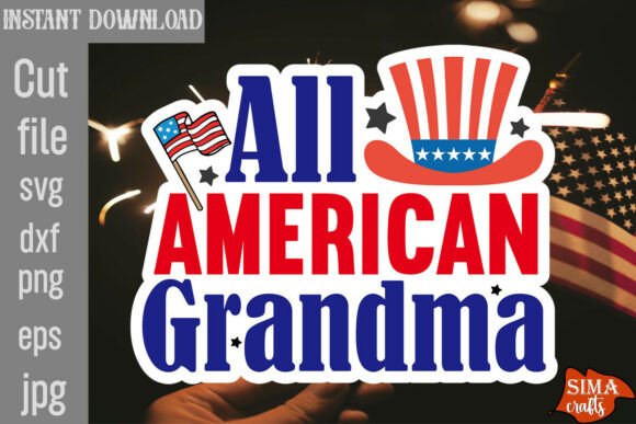 All American Grandma SVG: A Designer's Review
