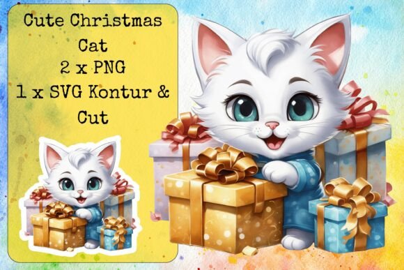 Cute Giftbox Chrisrmas Cat 4: A Designer’s Review