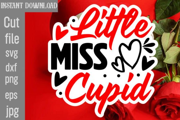 Little Miss Cupid SVG Cut File: A Designer's Review