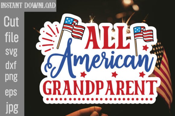 Review: All American Grandparent SVG Cut File for Embroidery