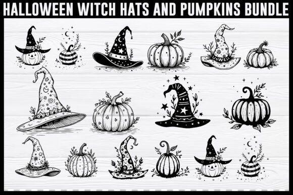 Review: Halloween Witch Hat and Pumpkin Silhouette for Stitchers