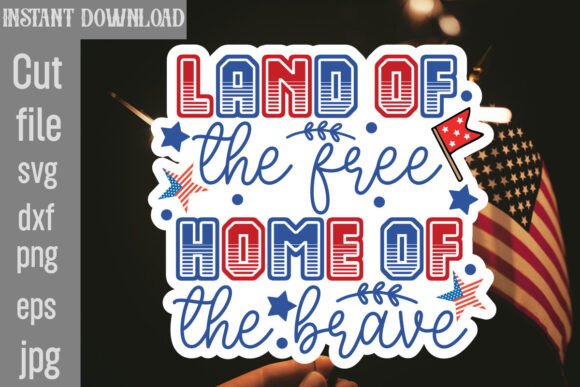 Review: Land of the Free Home of the Brave SVG for Embroidery