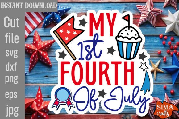 Review: My 1st Fourth of July SVG Cut File for Embroidery