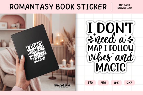 Review: Printable Magic Fantasy Book Lover 11 for Embroidery