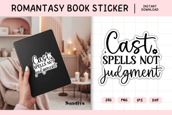 Review: Printable Magic Fantasy Book Lover 12 for Embroidery