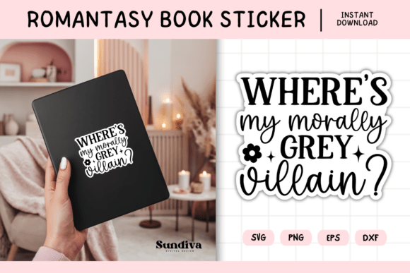 Review: Printable Magic Fantasy Book Lover 14 for Embroidery