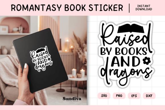 Review: Printable Magic Fantasy Book Lover 4 for Embroidery