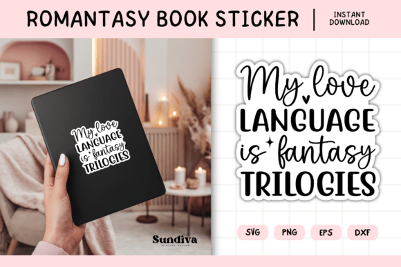 Review: Printable Magic Fantasy Book Lover 5 for Embroidery