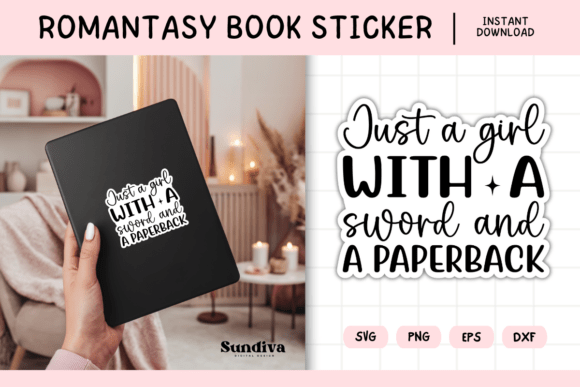 Review: Printable Magic Fantasy Book Lover 7 for Embroidery