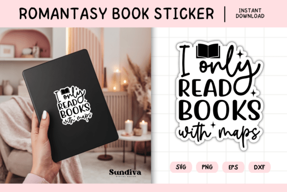 Review: Printable Magic Fantasy Book Lover 8 for Embroidery
