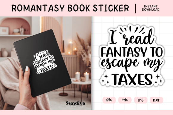 Review: Printable Magic Fantasy Book Lover 9 for Embroidery