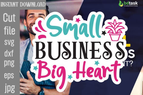 Review: Small Business Big Heart SVG for Embroidery