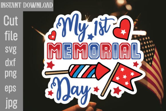 Reviewing My 1st Memorial Day SVG Cut File for Embroidery