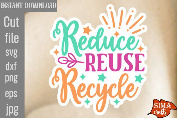 Reviewing the Reduce Reuse Recycle SVG for Embroidery