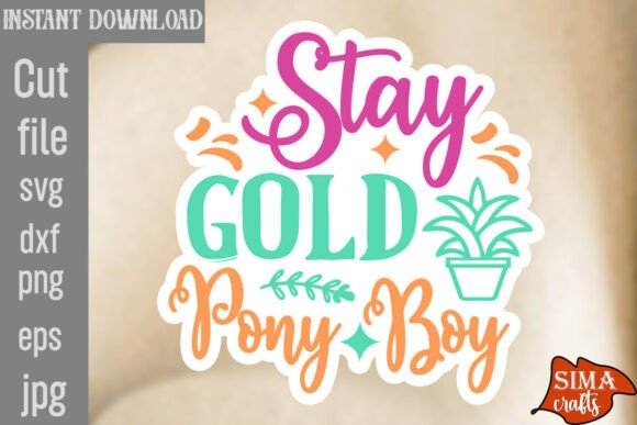 Stay Gold Pony Boy SVG: A Designer’s Review